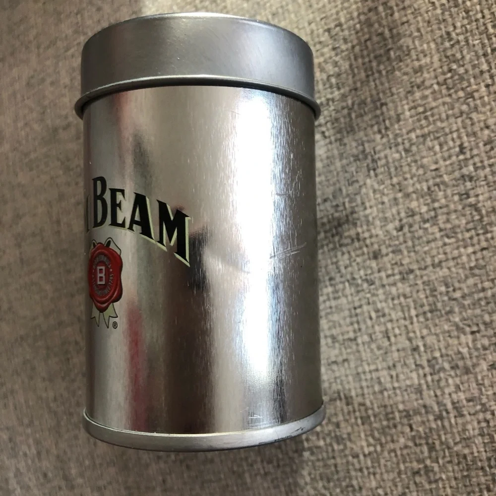 Jim Beam 4 piece BBQ set Tongs 2 shakers brush Father’s Day